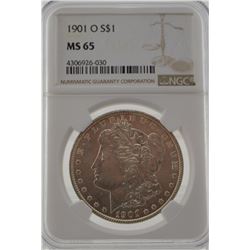 1901  O  NGC MS65  Morgan Silver Dollar