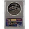 Image 2 : 2003 "P" NGC MS70 First Flight 1oz Silver Commemorative.