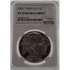 Image 1 : 2001 "P" NGC PF69 Ultra Cameo Buffalo Silver Commeorative