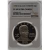 Image 1 : 1998 "S" NGC PF69 Ultra Cameo Black Patriots United States Silver Commem