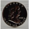 Image 1 : 1955 Proof Franklin Half Dollar