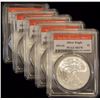Image 1 : (5) 2012 "S" PCGS MS70 American Silver Eagle
