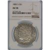 Image 3 : 1885 "S" NGC AU58 Morgan Silver Dollar