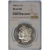 Image 3 : 1884 "CC" NGC MS63 Proof Like Morgan Silver Dollar