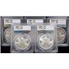 Image 2 : Lot of (5) 2008 PCGS MS69 American Silver Eagle