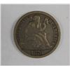 Image 1 : 1876 "CC" Seated Dime in Fine / Very Fine Condition