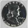 Image 1 : 1952 PCGS PR65 Ben Franklin Half Dollar