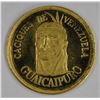 Image 2 : Venezuela Proof Gold Coin 90 % pure