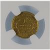 Image 2 : 1850 "C" NGC AU55 Gold $1