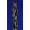 Image 8 : Superb Haida Argillite Totem Carved with Bear and Man, Raven Transforming to Man and Eagle by Ed Rus