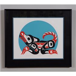 Dempsey Bob Serigraph "Cheona" 120/160 '83  20"x 23" Framed  Good Condition