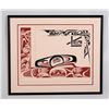 Image 1 : Wayne Young Serigraph "Three Beaver Brothers" 108/160  27"x 32" Framed  Good Condition