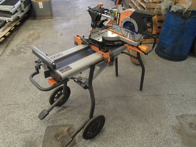 Ridgid Evolution Miter Saw Utility with Stand