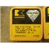 Image 2 : New Kennametal KD100 Diamond Tipped Grooving Inserts