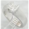 Image 3 : GIA Cert 1.56ct Diamond Ring - 14KT White Gold