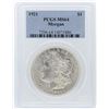Image 1 : 1921 PCGS MS64 Morgan Silver Dollar