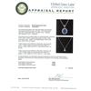 Image 3 : 3.56ct Tanzanite and Diamond Pendant With Chain - 14KT White Gold