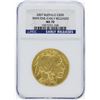 Image 1 : 2007 NGC MS70 Early Release American Buffalo .9999 Fine Gold Bullion Coin