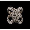 Image 2 : 1.24ctw Diamond Ring - 14KT White Gold