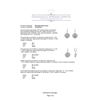Image 3 : 2.73ctw Diamond Dangle Earrings - 14KT White Gold
