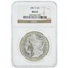 Image 1 : 1881 NGC MS63 Morgan Silver Dollar
