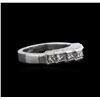 Image 1 : 0.52ctw Diamond Ring - Platinum