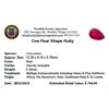 Image 2 : 5.3ctw Pear Ruby Parcel