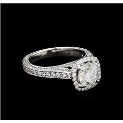 1.84ctw Diamond Ring - 18KT White Gold