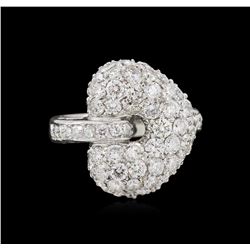 14KT White Gold 1.74ctw Diamond Ring