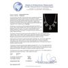 Image 3 : 93.30ctw Emerald, Tsavorite, Sapphire and Diamond Necklace - 18KT White Gold
