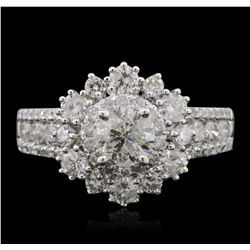 14KT White Gold 1.89ctw Diamond Ring