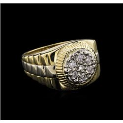 0.40ctw Diamond Ring - 14KT Yellow Gold