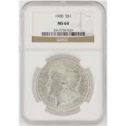 1900 NGC MS64 Morgan Silver Dollar