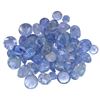 Image 1 : 12.33ctw Round Mixed Tanzanite Parcel