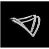 Image 1 : 0.25ctw Diamond Twin Ring Set - 14KT White Gold