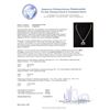 Image 4 : 14KT White Gold GIA Certified 46.34ct Tanzanite and Diamond Pendant With Chain