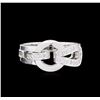 Image 2 : 0.25ctw Diamond Ring - 14KT White Gold