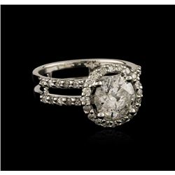 14KT White Gold 1.75ctw Diamond Ring