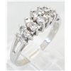 Image 3 : 0.50ctw Diamond Ring - 14KT White Gold