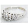 Image 4 : 0.50ctw Diamond Ring - 14KT White Gold