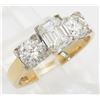 Image 3 : 1.58ctw Diamond Ring - 18KT Yellow Gold