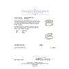 Image 3 : 0.74ctw Diamond Wedding Ring Guard - 18KT White Gold