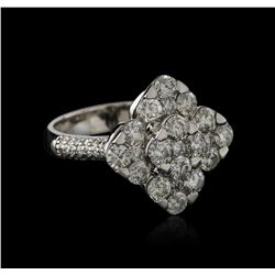 14KT White Gold 2.14ctw Diamond Ring