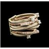 Image 1 : 0.80ctw Diamond Ring - 14KT Rose and White Gold