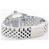 Image 4 : Rolex Stainless Steel Baguette Diamond DateJust Men's Watch