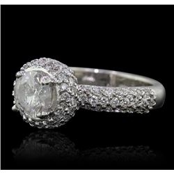 14KT White Gold 2.58ctw Diamond Ring