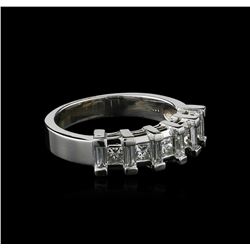 14KT White Gold 0.71ctw Diamond Ring