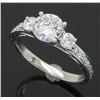 Image 1 : 1.55ctw Diamond Ring - 14KT White Gold