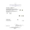 Image 3 : 1.41ctw Diamond Stud Earrings - 14KT White Gold