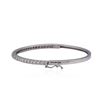 Image 2 : 14KT White Gold 1.60ctw Diamond Bangle  Bracelet